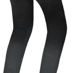 R-TECH VALENCIA JEANS DI MOTO UOMO 32L NEGRO SPRAY