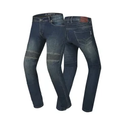 R-TECH VALENCIA JEANS DI MOTO UOMO 32L AZUL VINTAGE SPRAY