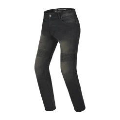 R-TECH VALENCIA JEANS DI MOTO UOMO 32L NEGRO KHAKI TINT SPRAY