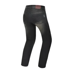 R-TECH VALENCIA JEANS DI MOTO UOMO 32L NEGRO KHAKI TINT SPRAY
