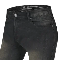 R-TECH VALENCIA JEANS DI MOTO UOMO 32L NEGRO KHAKI TINT SPRAY