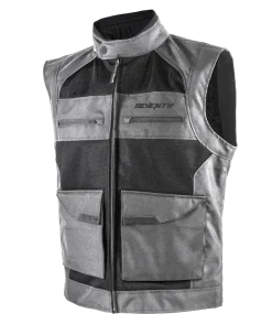 SEVENTY SCIROCCO SD-S3 Chaleco Di Moto De Verano Hombre Gris