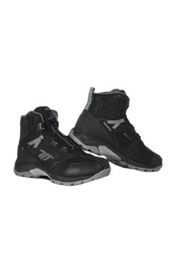 Seventy SD-BA7 Stelvio Low Unisex Touring Motorcycle Shoes Black Grey