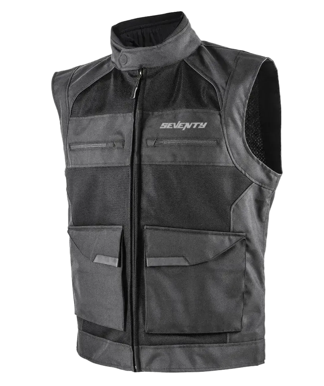 SEVENTY SD-S3 SCIROCCO TOURING VEST MULTI-POCKET BLACK