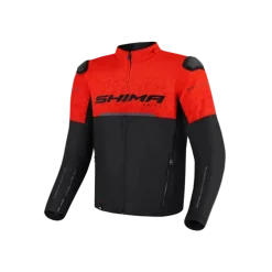 SHIMA Drift Men's Red Motorcycle Fabric Jacket