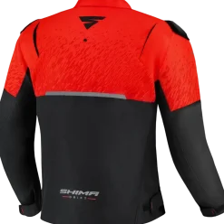 SHIMA Drift Men's Red Motorcycle Fabric Jacket