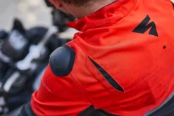SHIMA Drift Men's Red Motorcycle Fabric Jacket