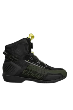 SHIMA EDGE VENTED KHAKI BOOTS