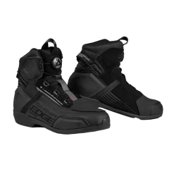 SHIMA EDGE VENTED MEN'S MOTORCYCLE BOOTS BLACK
