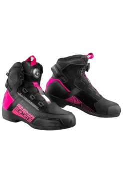 Shima Edge Vented Motorcycle Boots Women's Pink