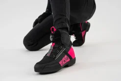Shima Edge Vented Motorcycle Boots Women's Pink