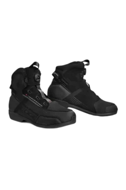 SHIMA EDGE WP WATERPROOF MOTORCYCLE BOOTS BLACK