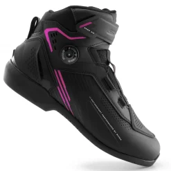 SHIMA ENZO AIR STIVALI MOTO DONNA NERO ROSA