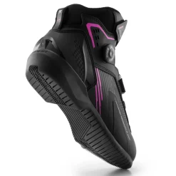 SHIMA ENZO AIR STIVALI MOTO DONNA NERO ROSA