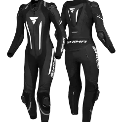 SHIMA MIURA RS 1PC WOMEN'S RACING SUITS BLACK WHITE