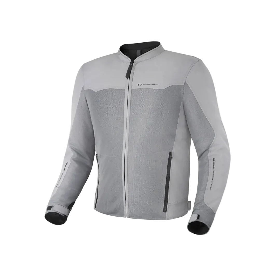 SHIMA Openair Waterproof Fabric Motorcycle Jacket GREY