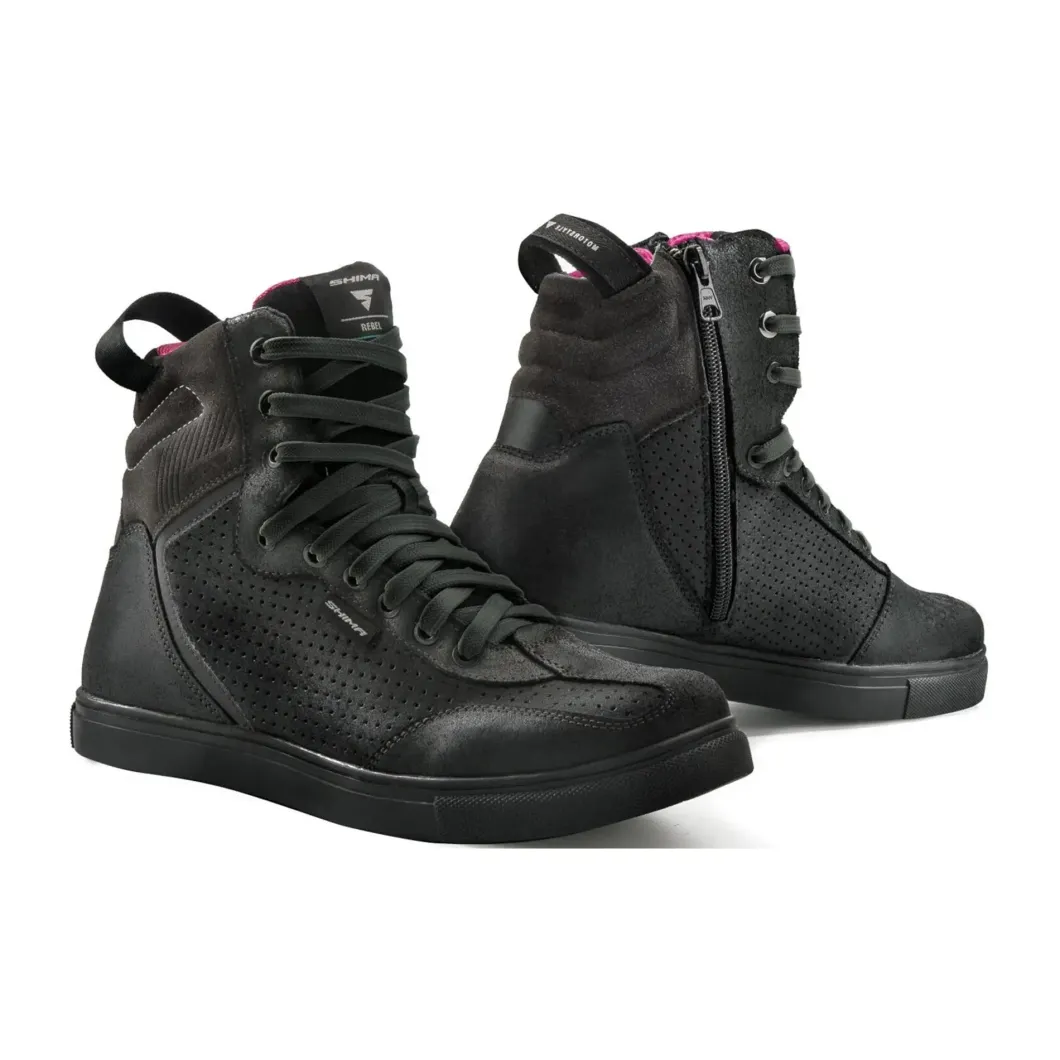 SHIMA REBELDONNA BOOTS BLACK SHOES