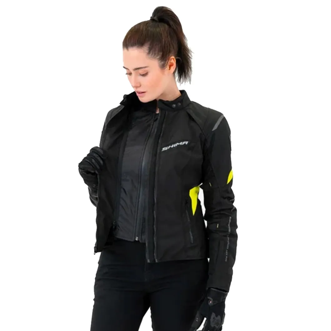 SHIMA RUSH 2.0 LADY Fluorescent Motorcycle Jacket