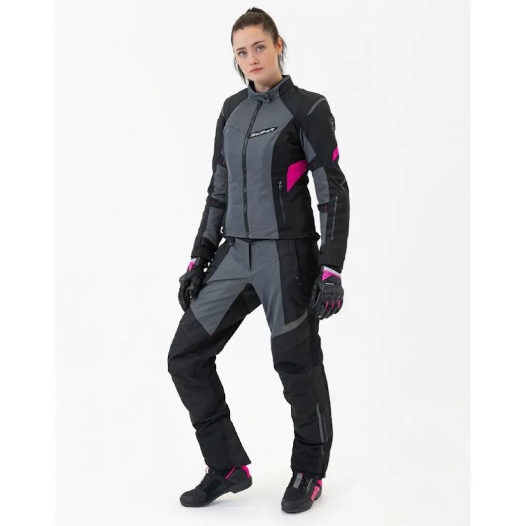 SHIMA RUSH 2.0 VENT PANTALONI DE MOTO DONNA NERO