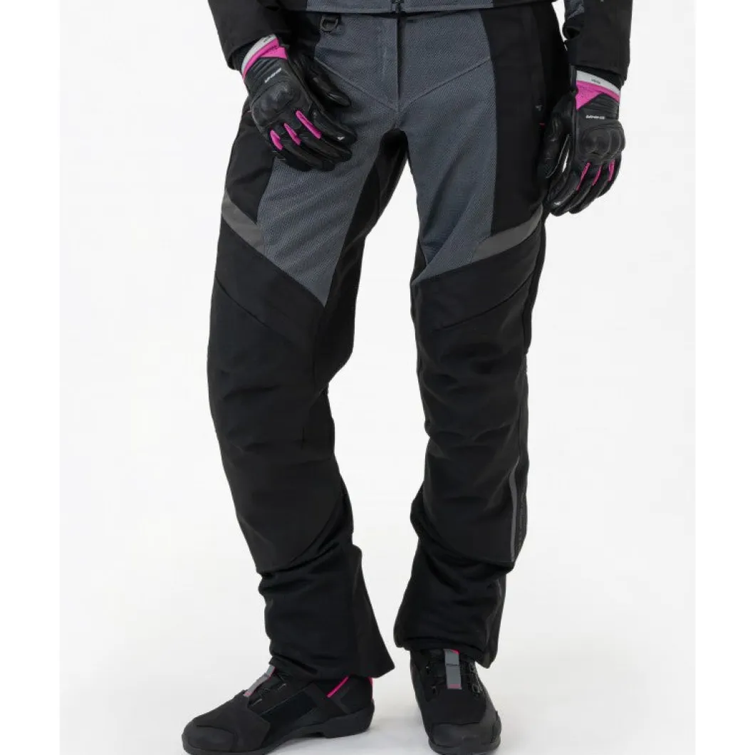 SHIMA RUSH 2.0 VENT PANTALONI DE MOTO DONNA NERO