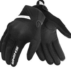 SHIMA SONIC GUANTI MOTO PELLE DONNA NERO BIANCO