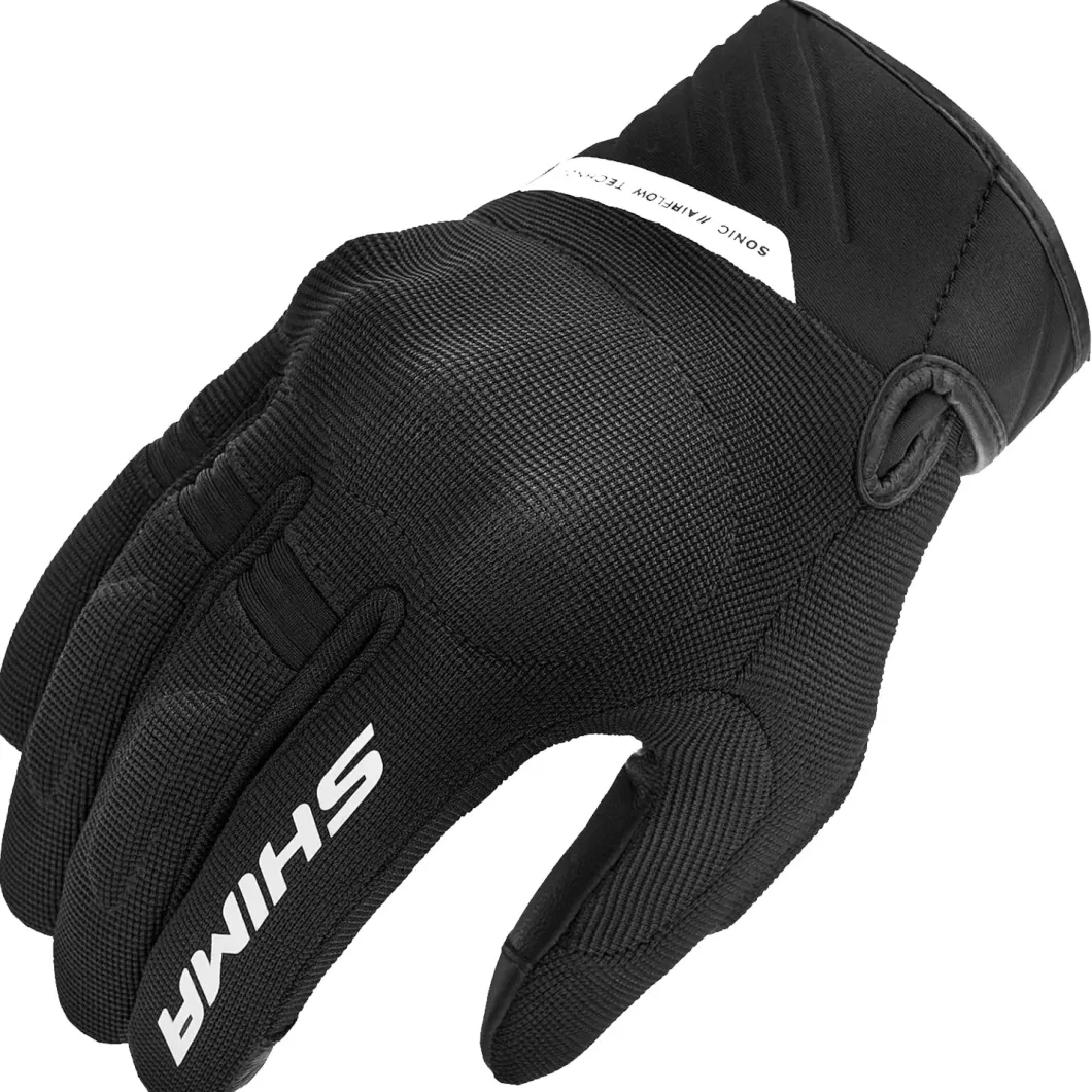 SHIMA SONIC GUANTI MOTO PELLE DONNA NERO BIANCO
