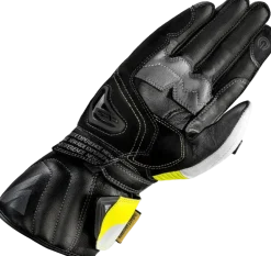SHIMA STR-2 SHORT RACING GLOVES BLACK FLOU YELLOW