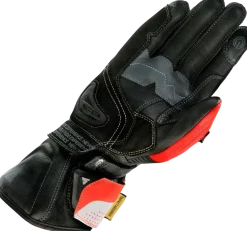 SHIMA STR-2 SHORT RACING GLOVES BLACK RED