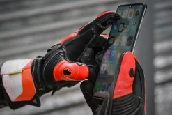SHIMA STR-2 SHORT RACING GLOVES BLACK RED