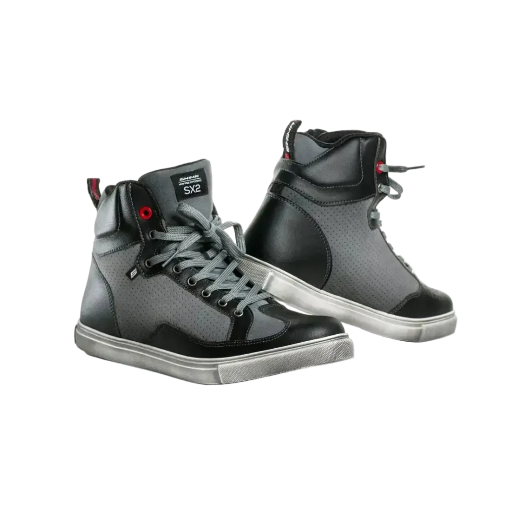 SHIMA SX-2 Women's Perforated Motorcycle Shoes Black