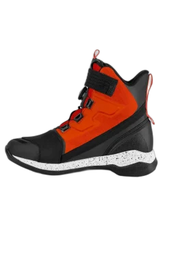 SHIMA TAKESHI MEN'S MOTORCYCLE BOOTS RED