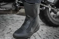 SHIMA TERRA WATERPROOF URBAN MOTORCYCLE BOOTS MEN'S BLACK