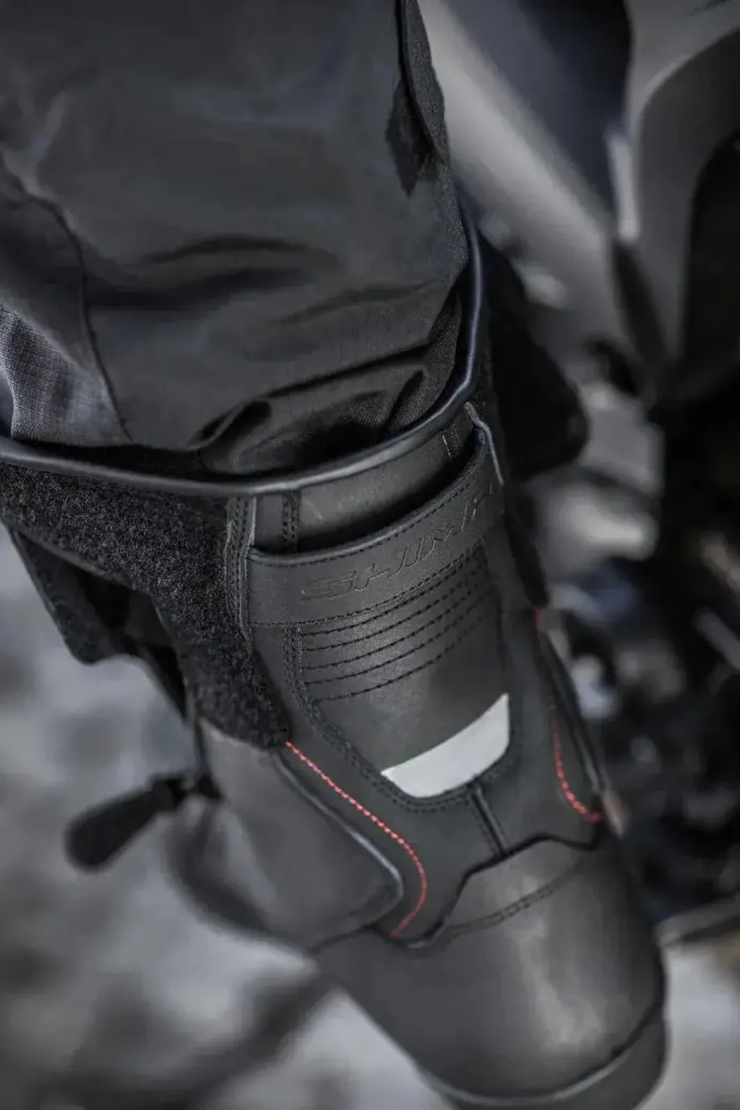 SHIMA TERRA WATERPROOF URBAN MOTORCYCLE BOOTS MEN'S BLACK