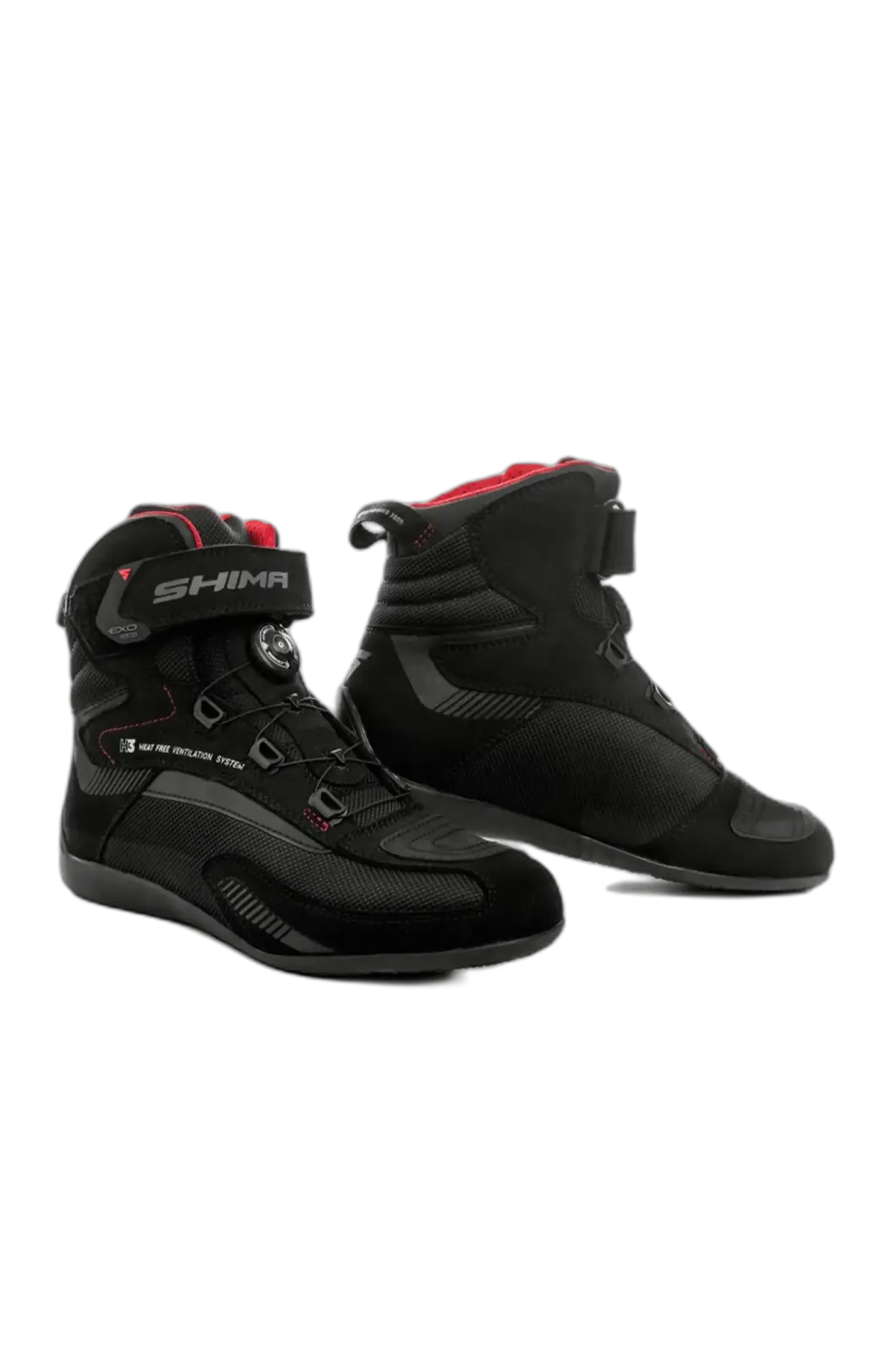 SHIMA WOMEN'S EXO VENTED BOOTS BLACK