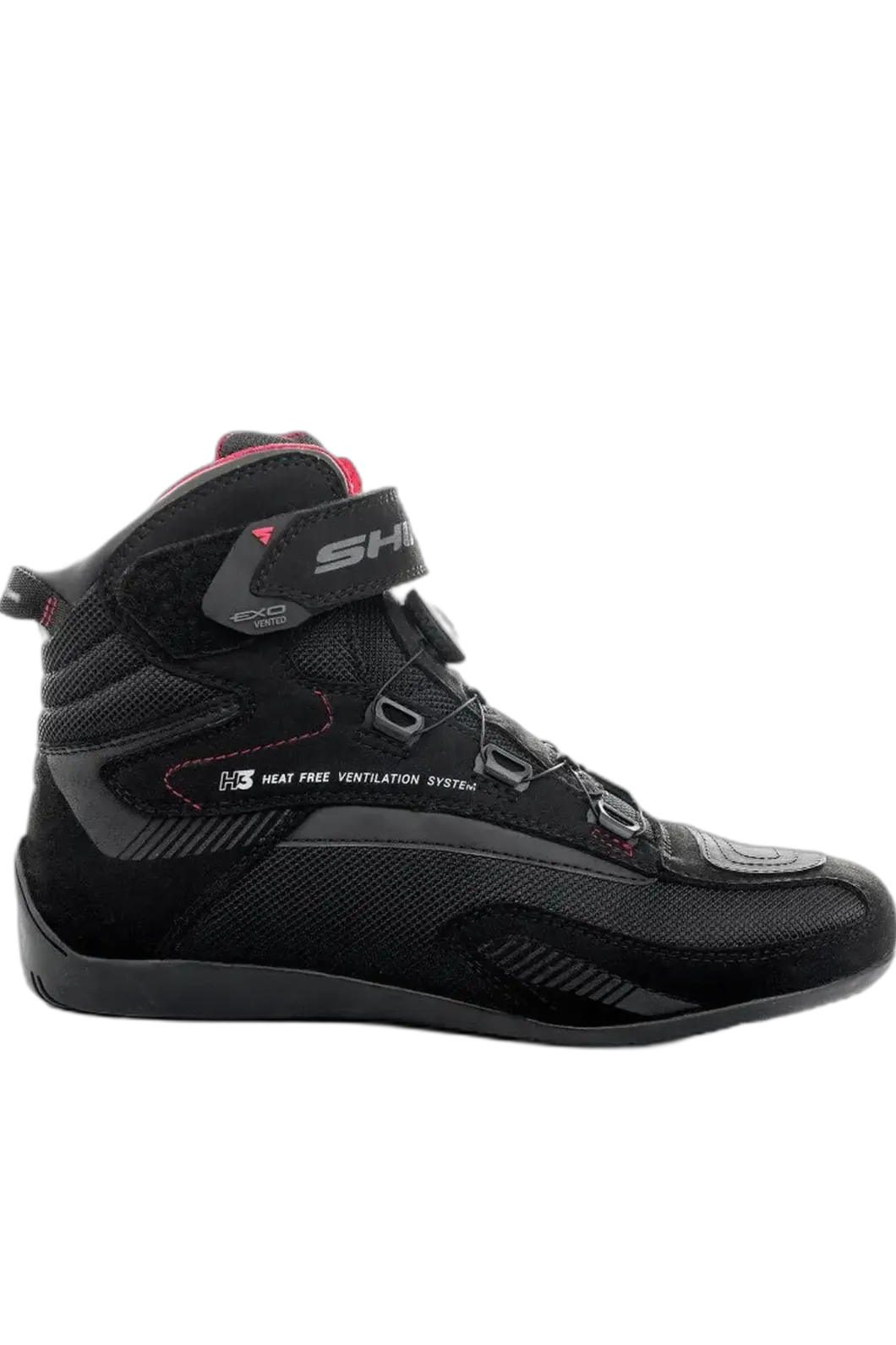 SHIMA WOMEN'S EXO VENTED BOOTS BLACK