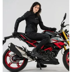 SHIMA X-MESH 2.0 GIACCA DA MOTO DONNA NERO