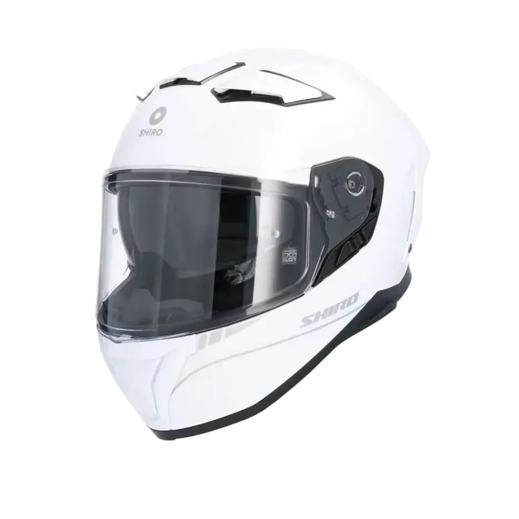 SHIRO FF950 Alpha Full Face Motorcycle Helmets Pearl White