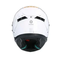 SHIRO FF950 Alpha Full Face Motorcycle Helmets Pearl White