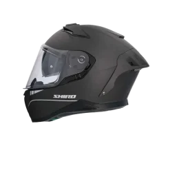 SHIRO FF939 Alpha Full Face Motorcycle Helmets Matte Black