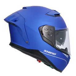SHIRO FF939 Alpha Full Face Motorcycle Helmets Matte Blue