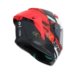 SHIRO FF939 Alpha Full Face Motorcycle Helmets Matte Red
