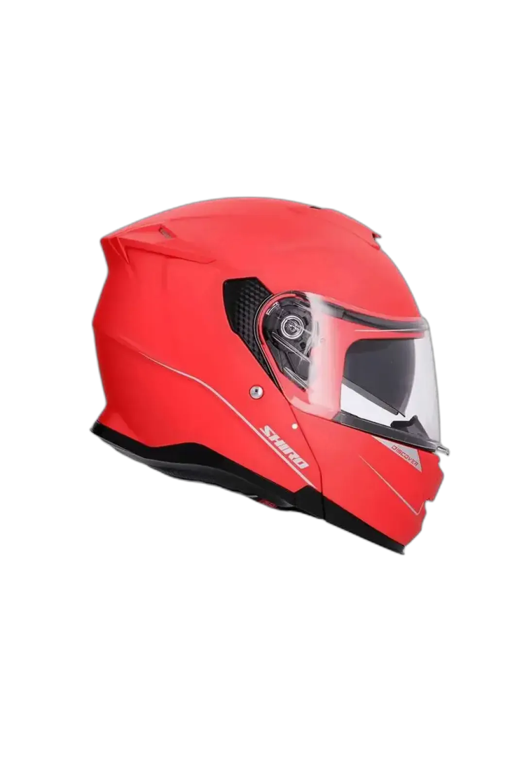 SHIRO FF950 DISCOVER Modular Motorcycle Helmets Matte Red