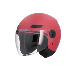 SHIRO Helmets SH-62 KIOTO CASCHI MONOCROMO ROSSO OPACO