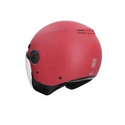 SHIRO Helmets SH-62 KIOTO CASCHI MONOCROMO ROSSO OPACO