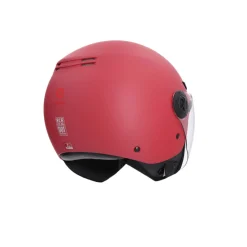 SHIRO Helmets SH-62 KIOTO CASCHI MONOCROMO ROSSO OPACO
