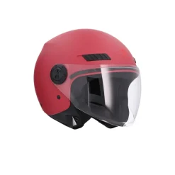 SHIRO Helmets SH-62 KIOTO CASCHI MONOCROMO ROSSO OPACO