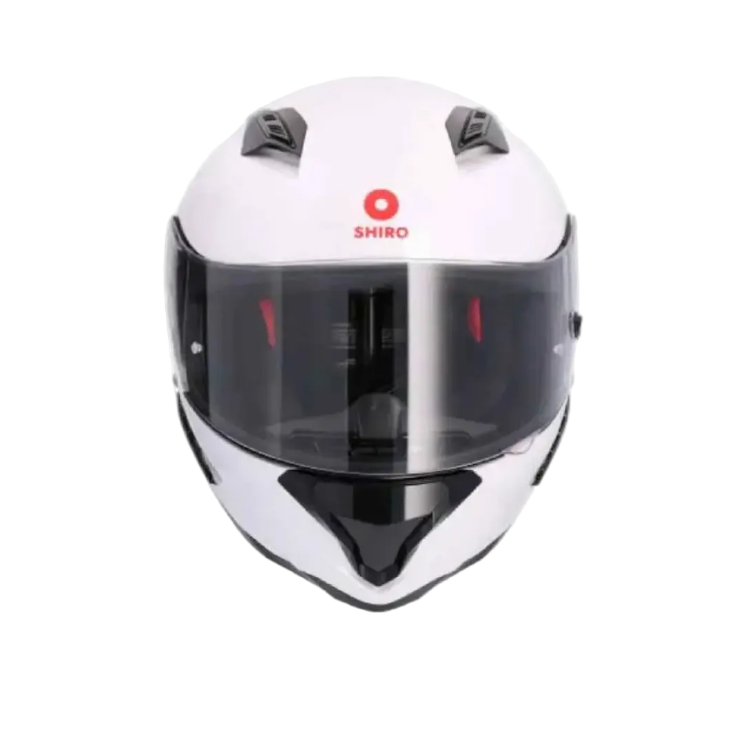 SHIRO HUNTER SH-890 EDGE Full Face Motorcycle Helmets White Pearl