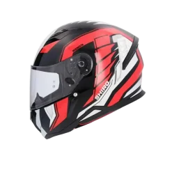 SHIRO HUNTER SH-890 EDGE Full Face Motorcycle Helmets Black Red White