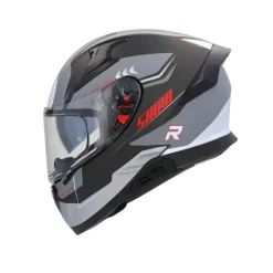 SHIRO Katana Motorcycle Full Face Helmets Matte Black Grey White