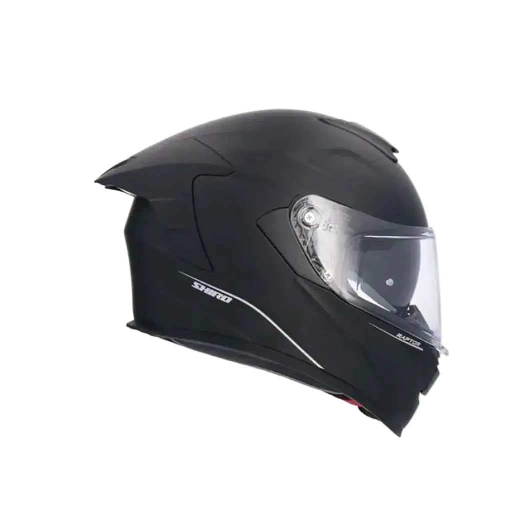 SHIRO RAPTOR Full Face Motorcycle Helmets Matte Black